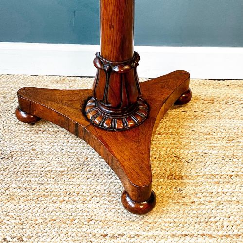 19TH CENTURY ROSEWOOD OCCASIONAL TABLE - ADDITIONAL PHOTO 2