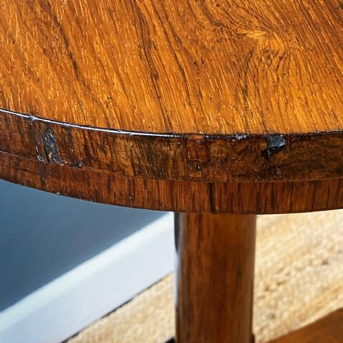 19TH CENTURY ROSEWOOD OCCASIONAL TABLE - ADDITIONAL PHOTO 5