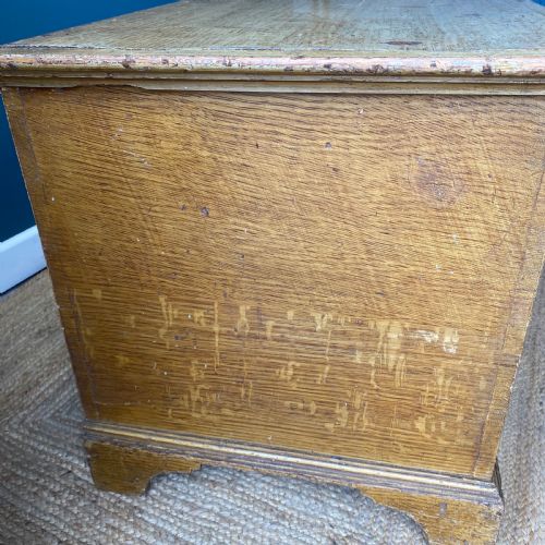 19TH CENTURY PAINTED PINE TRUNK - ADDITIONAL PHOTO 4