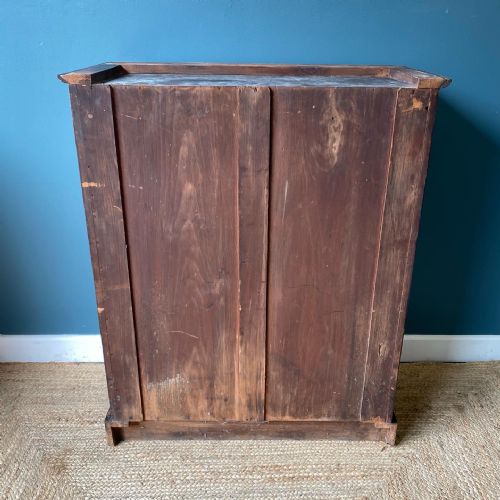 19TH CENTURY WALNUT PIER CABINET - ADDITIONAL PHOTO 7