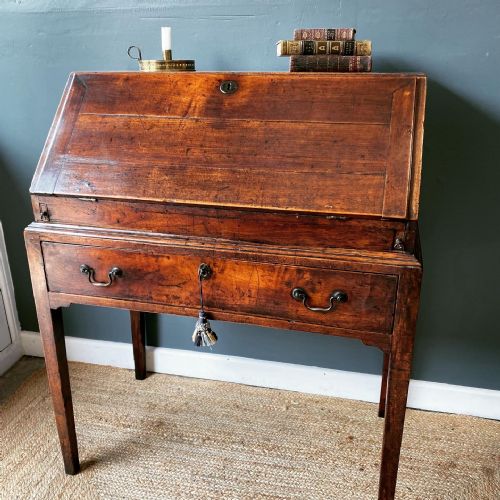 GEORGIAN FRUITWOOD BUREAU - ADDITIONAL PHOTO 1