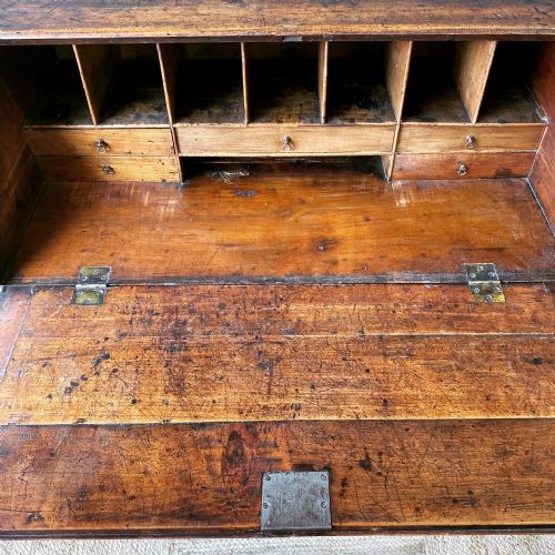 GEORGIAN FRUITWOOD BUREAU - ADDITIONAL PHOTO 4
