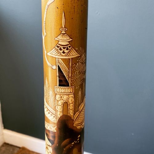 CHINOISERIE STANDARD LAMP - ADDITIONAL PHOTO 1