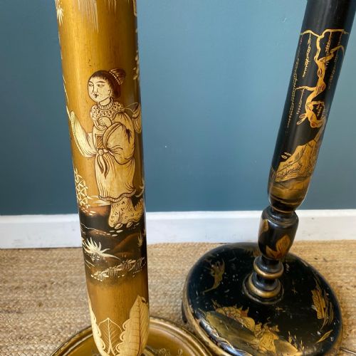 CHINOISERIE STANDARD LAMP - ADDITIONAL PHOTO 6