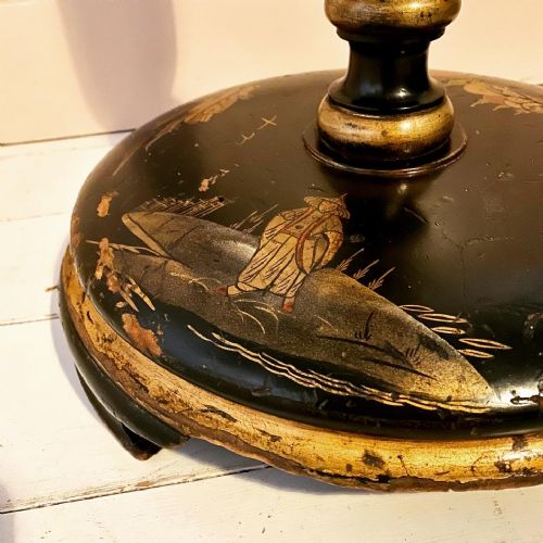 CHINOISERIE STANDARD LAMP - ADDITIONAL PHOTO 1