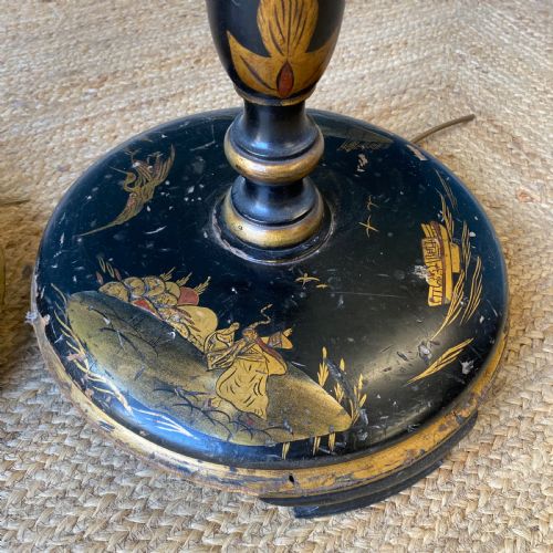 CHINOISERIE STANDARD LAMP - ADDITIONAL PHOTO 4