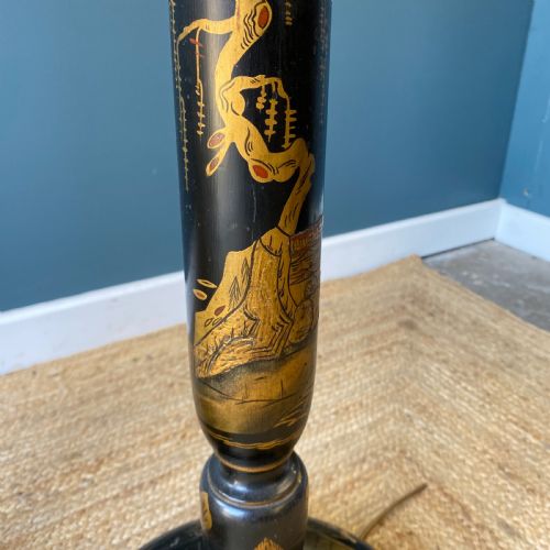 CHINOISERIE STANDARD LAMP - ADDITIONAL PHOTO 5