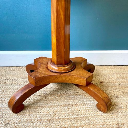 19TH CENTURY MAHOGANY SIDE TABLE - ADDITIONAL PHOTO 3