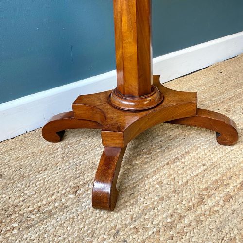 19TH CENTURY MAHOGANY SIDE TABLE - ADDITIONAL PHOTO 4