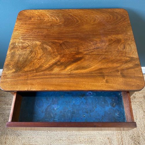 19TH CENTURY MAHOGANY SIDE TABLE - ADDITIONAL PHOTO 5