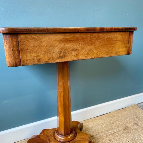 19TH CENTURY MAHOGANY SIDE TABLE - ADDITIONAL PHOTO 7