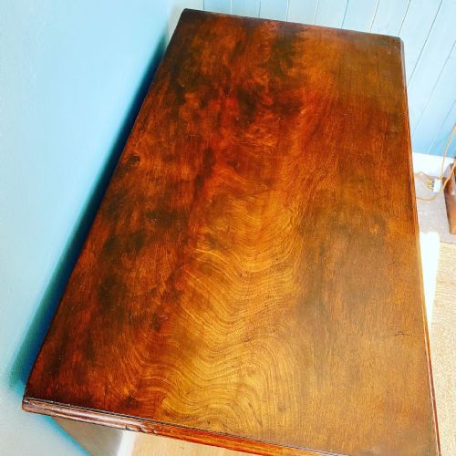 GEORGIAN MAHOGANY CHEST OF DRAWERS - ADDITIONAL PHOTO 1