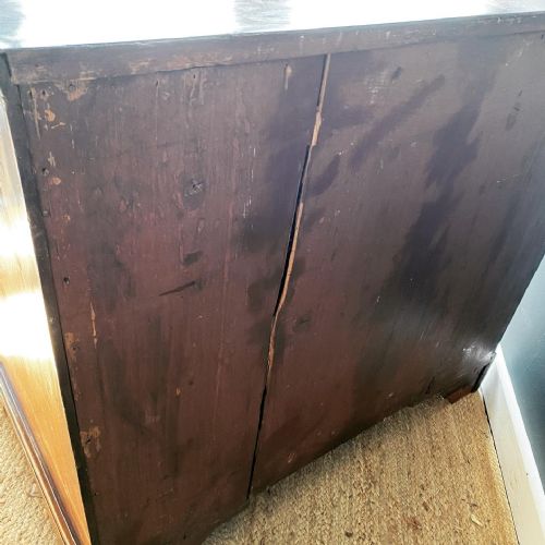 GEORGIAN MAHOGANY CHEST OF DRAWERS - ADDITIONAL PHOTO 8