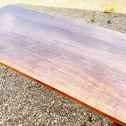 19TH CENTURY FRENCH WALNUT FARMHOUSE DINING TABLE - ADDITIONAL PHOTO 2