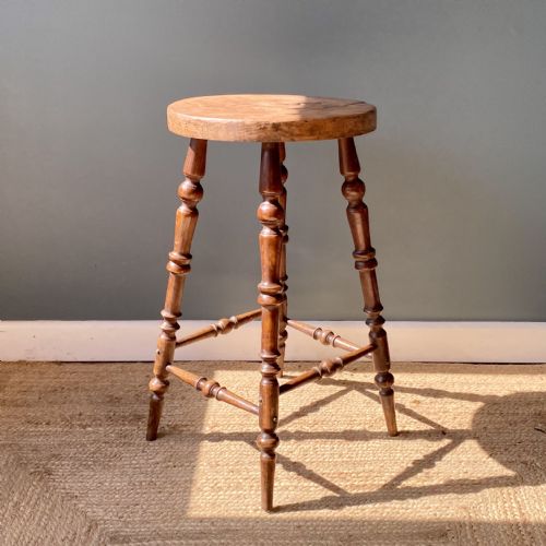 18TH CENTURY ASH STOOL - ADDITIONAL PHOTO 5