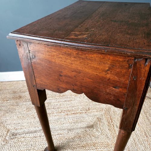18TH CENTURY STYLE OAK LOWBOY - ADDITIONAL PHOTO 7