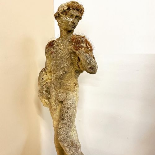 COMPOSITE STONE STATUE - ADDITIONAL PHOTO 1