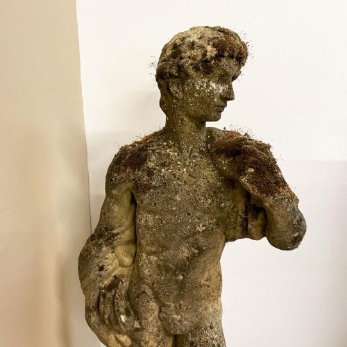 COMPOSITE STONE STATUE - ADDITIONAL PHOTO 6