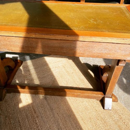 19TH CENTURY GOTHIC REVIVAL WRITING SIDE TABLE - ADDITIONAL PHOTO 8