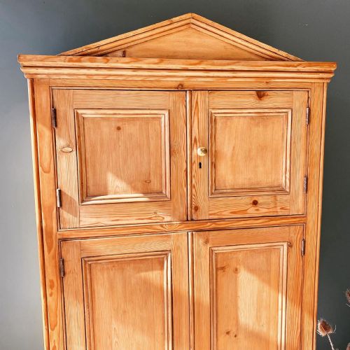 19TH CENTURY PINE CUPBOARD - ADDITIONAL PHOTO 1