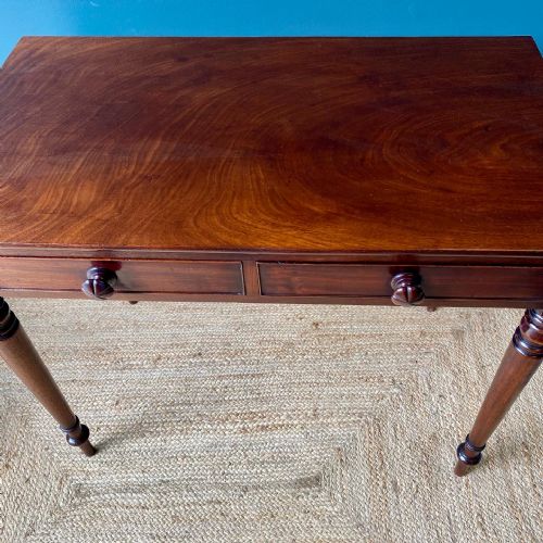 EARLY 19TH CENTURY MAHOGANY SIDE TABLE - ADDITIONAL PHOTO 5