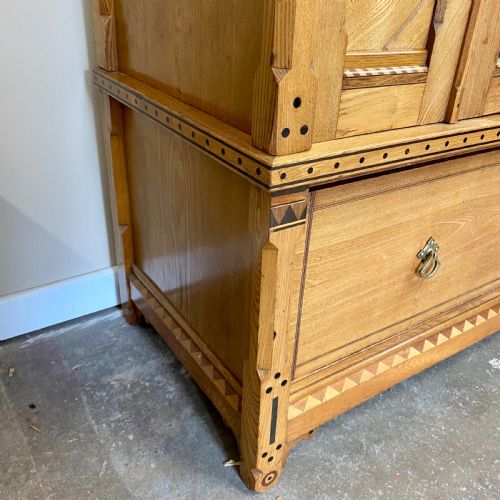 19TH CENTURY GOTHIC WARDROBE - ADDITIONAL PHOTO 11