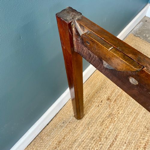 GEORGIAN MAHOGANY TEA CARD TABLE - ADDITIONAL PHOTO 6