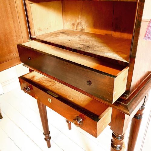 19TH CENTURY ROSEWOOD CUPBOARD - ADDITIONAL PHOTO 1