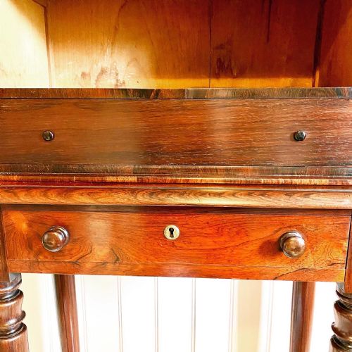 19TH CENTURY ROSEWOOD CUPBOARD - ADDITIONAL PHOTO 3