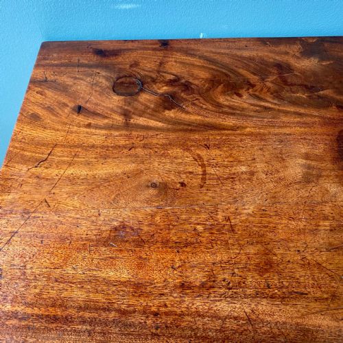 VICTORIAN MAHOGANY SIDE TABLE - ADDITIONAL PHOTO 3