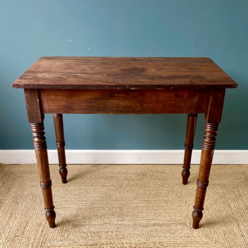 VICTORIAN MAHOGANY SIDE TABLE - ADDITIONAL PHOTO 6