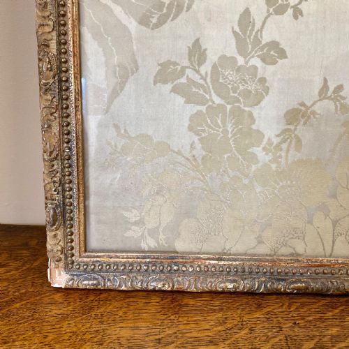 19TH CENTURY SILK EMBROIDERED PANEL - ADDITIONAL PHOTO 4