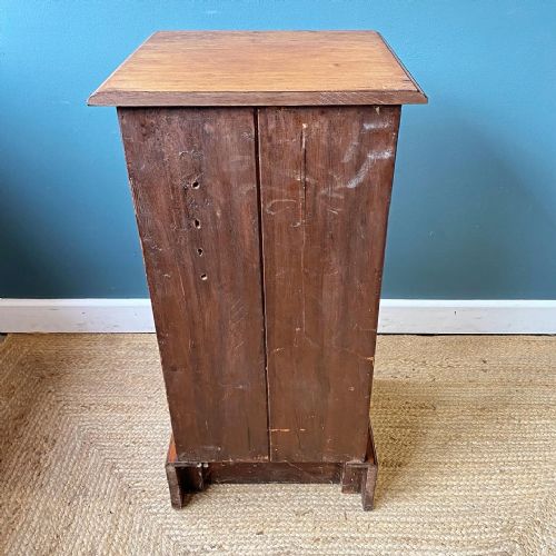 19TH CENTURY WALNUT POT CUPBOARD - ADDITIONAL PHOTO 7