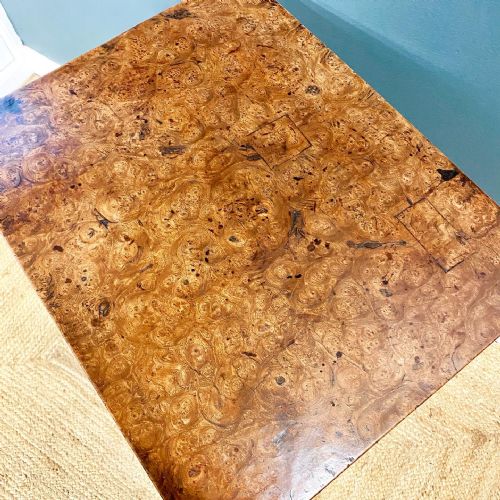 19TH CENTURY BURR ELM TILT TOP TABLE - ADDITIONAL PHOTO 2