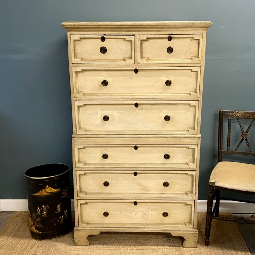 19TH CENTURY PAINTED CHEST OF DRAWERS - ADDITIONAL PHOTO 1