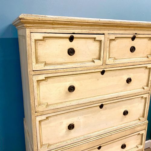 19TH CENTURY PAINTED CHEST OF DRAWERS - ADDITIONAL PHOTO 2