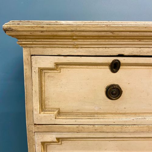 19TH CENTURY PAINTED CHEST OF DRAWERS - ADDITIONAL PHOTO 4