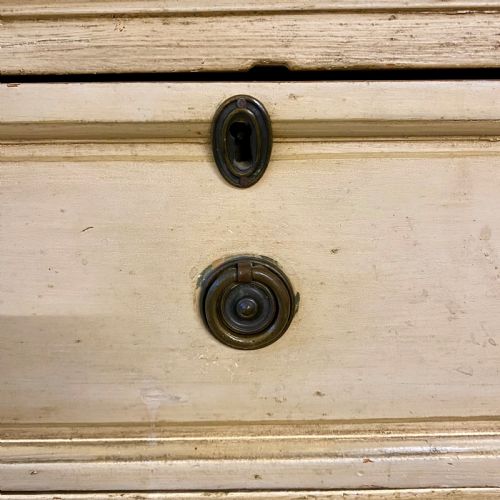 19TH CENTURY PAINTED CHEST OF DRAWERS - ADDITIONAL PHOTO 6