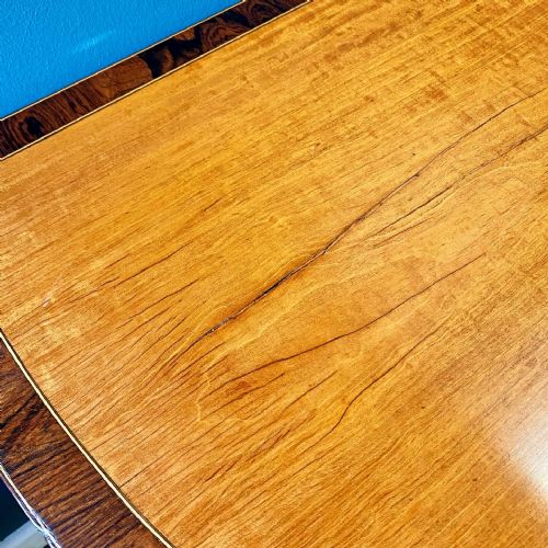 GEORGIAN SATINWOOD CARD TABLE - ADDITIONAL PHOTO 7
