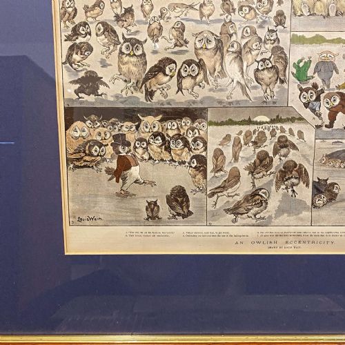 19TH CENTURY LOUIS WAIN PRINT - ADDITIONAL PHOTO 5