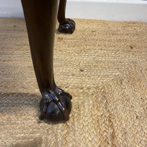 19TH CENTURY MAHOGANY STOOL - ADDITIONAL PHOTO 5
