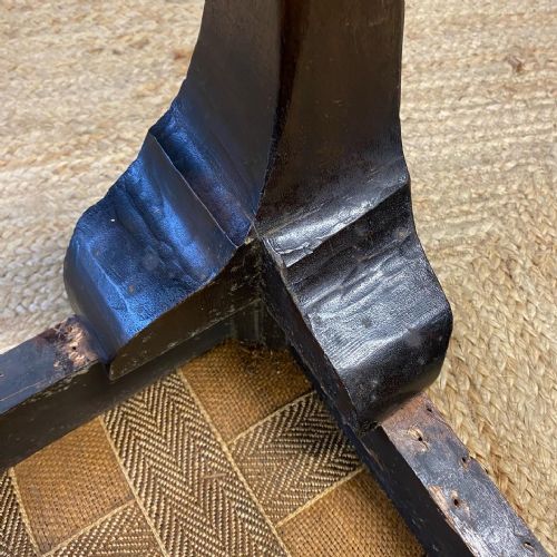 19TH CENTURY MAHOGANY STOOL - ADDITIONAL PHOTO 6