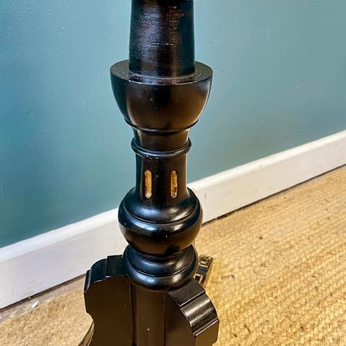 19TH CENTURY EBONISED TABLE - ADDITIONAL PHOTO 6