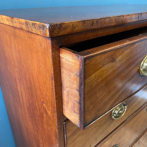 19TH CENTURY MAHOGANY CHEST OF DRAWERS - ADDITIONAL PHOTO 6