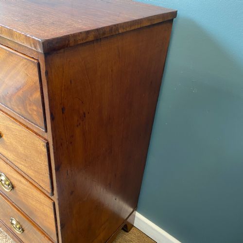 19TH CENTURY MAHOGANY CHEST OF DRAWERS - ADDITIONAL PHOTO 7