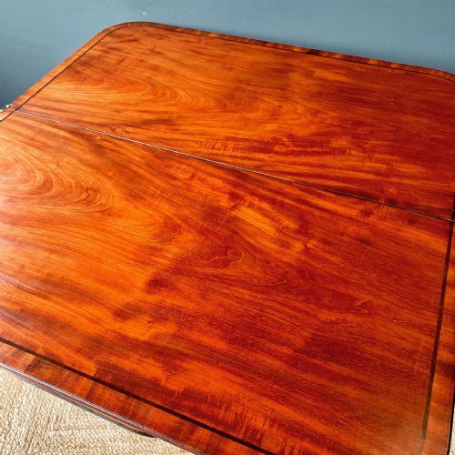 EARLY 19TH CENTURY MAHOGANY TEA TABLE - ADDITIONAL PHOTO 7