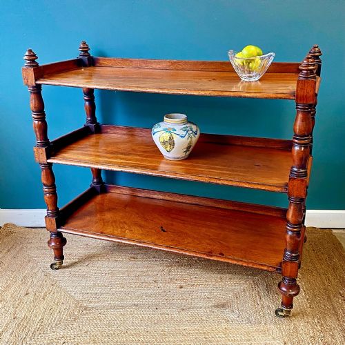 19TH CENTURY MAHOGANY BUFFET - ADDITIONAL PHOTO 1