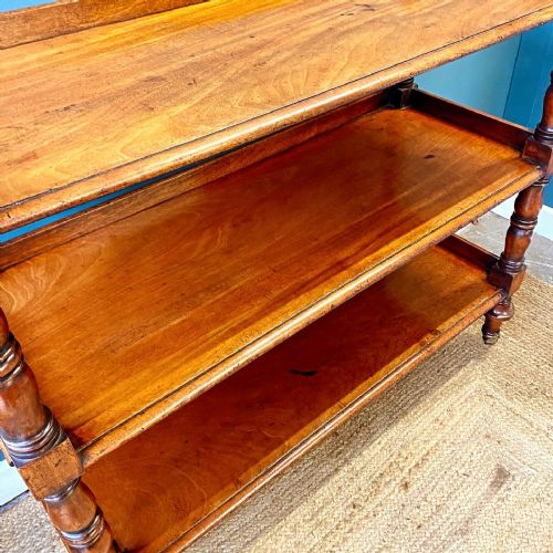 19TH CENTURY MAHOGANY BUFFET - ADDITIONAL PHOTO 6