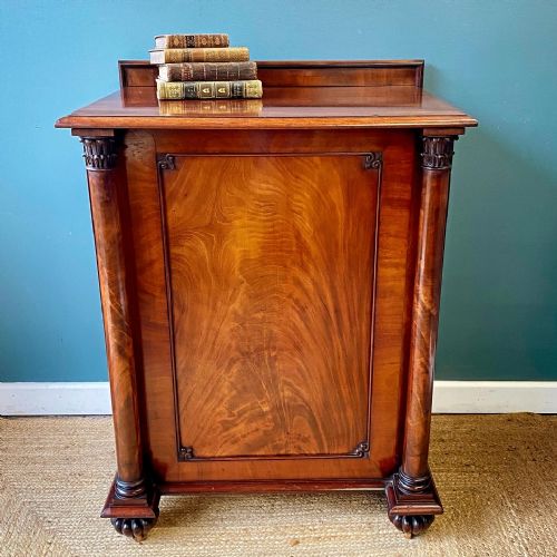 19TH CENTURY MAHOGANY SIDE CUPBOARD - ADDITIONAL PHOTO 1