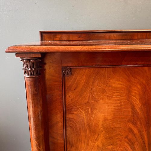 19TH CENTURY MAHOGANY SIDE CUPBOARD - ADDITIONAL PHOTO 2